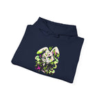 Neon Goth Bunny Hoodie