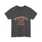 North Pole Correctional Coal Division Christmas Tee in Dark Heather