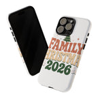 Retro Family Christmas 2026 Tough Phone Case