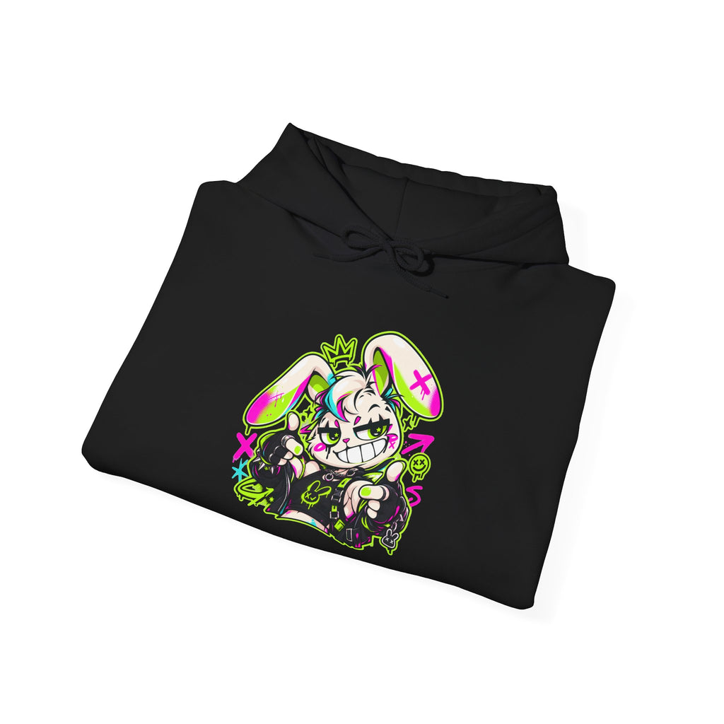 Punk Bunny Graffiti Hoodie