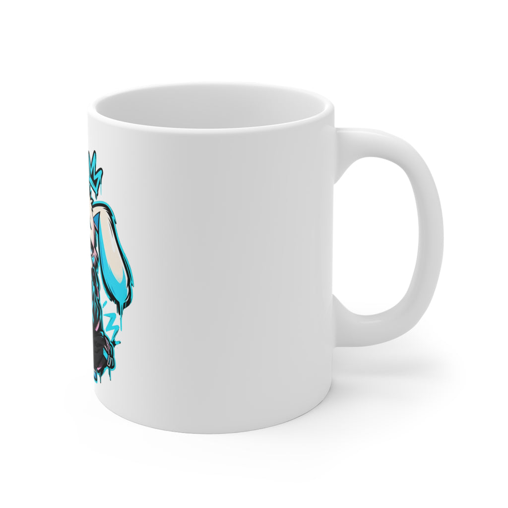 Graffiti Rabbit Coffee Mug | 11oz