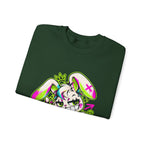 Punk Bunny Graffiti Crewneck Sweatshirt
