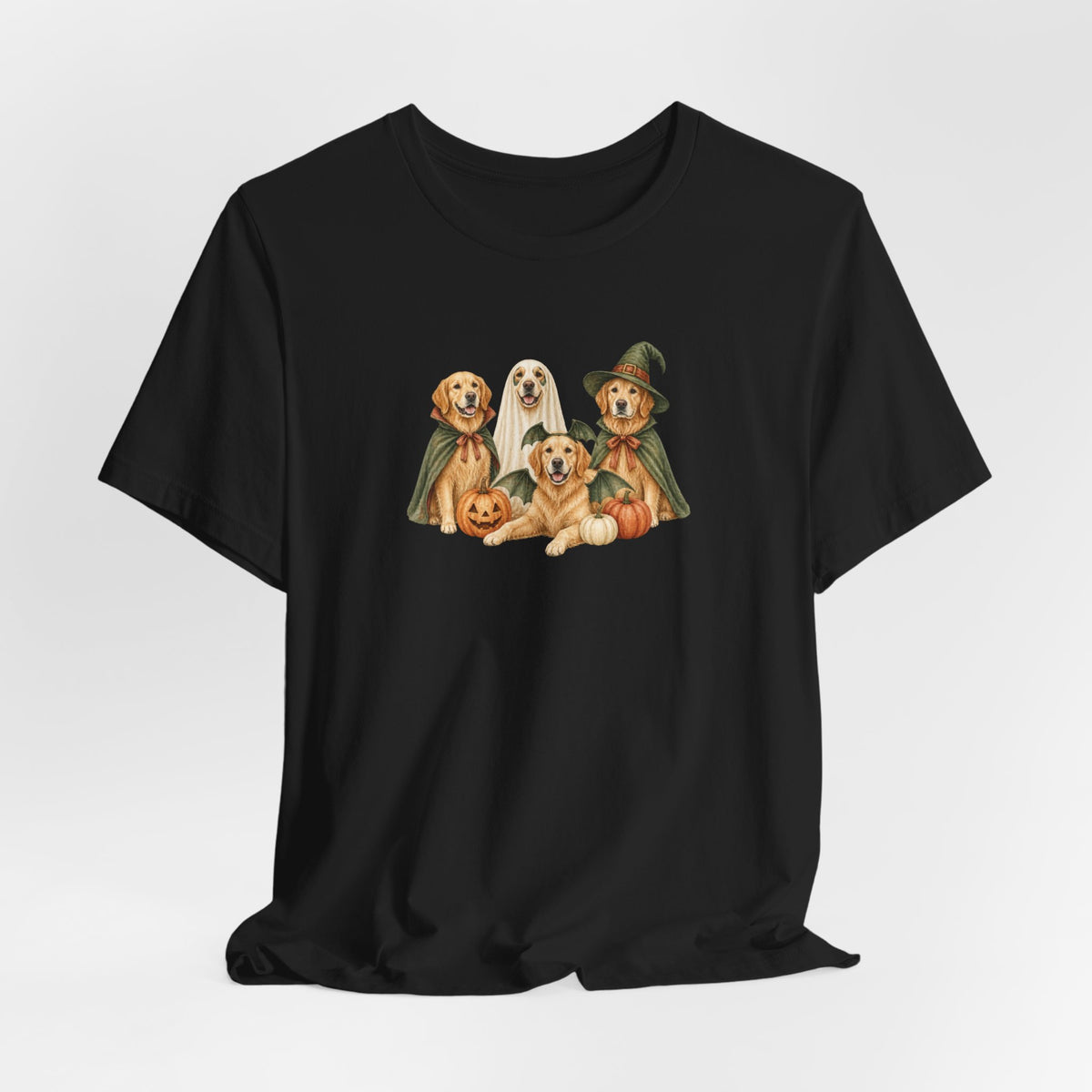 Golden Retriever Halloween Costumes Tee