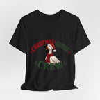 Christmas Goose Crew Premium Jersey Tee Holiday Graphic Shirt