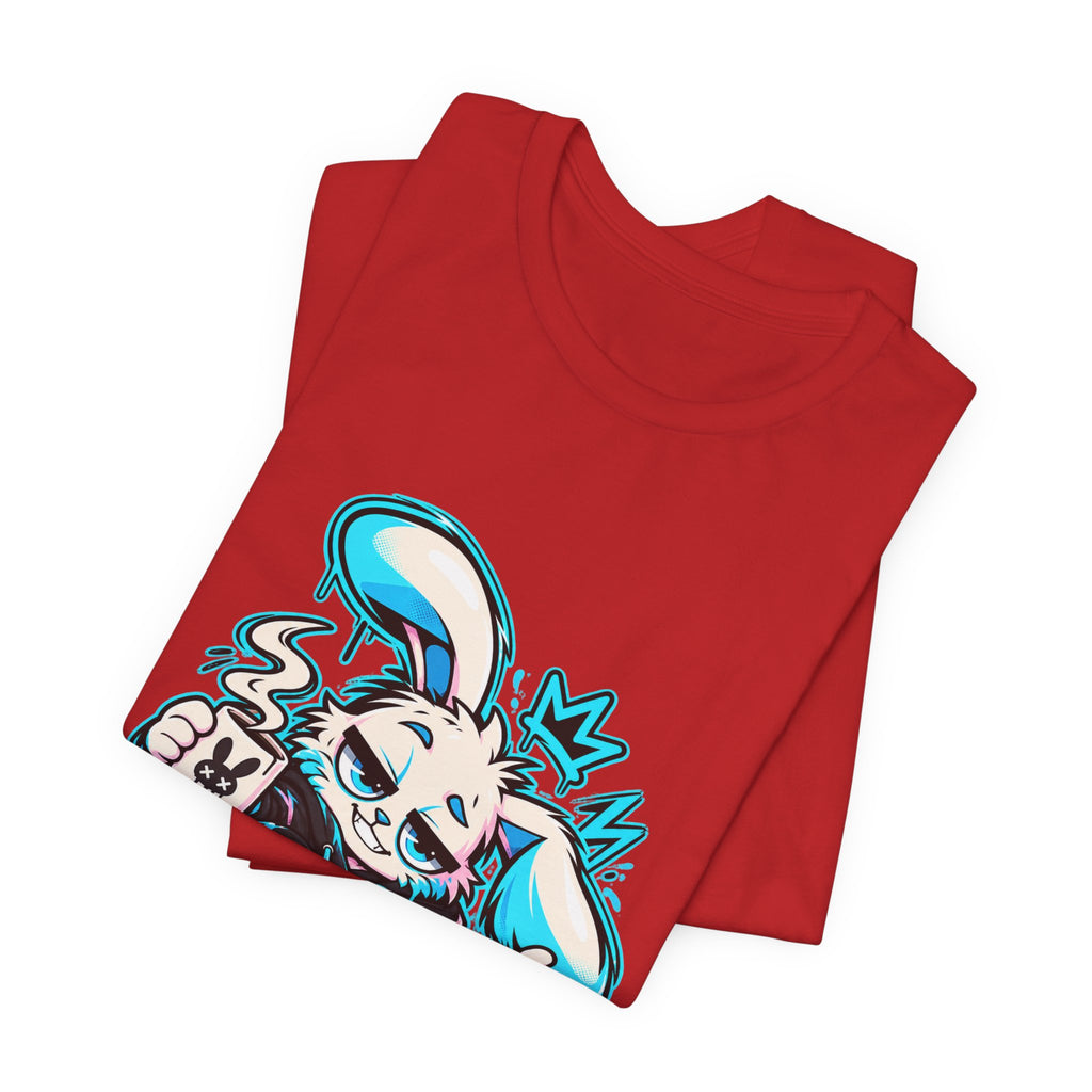 Graffiti Rabbit Coffee Premium Jersey Tee