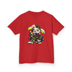 Neon Punk Bunny Kids Heavy Cotton Tee
