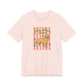 Golden Retriever Addict T-Shirt in Soft Pink