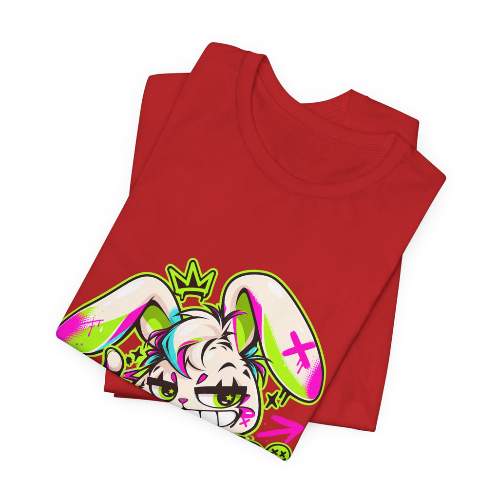 Punk Bunny Graffiti Premium Jersey Tee