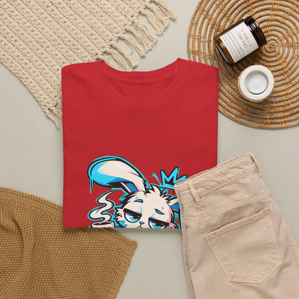 Graffiti Rabbit Coffee Tee | Streetwear Tee
