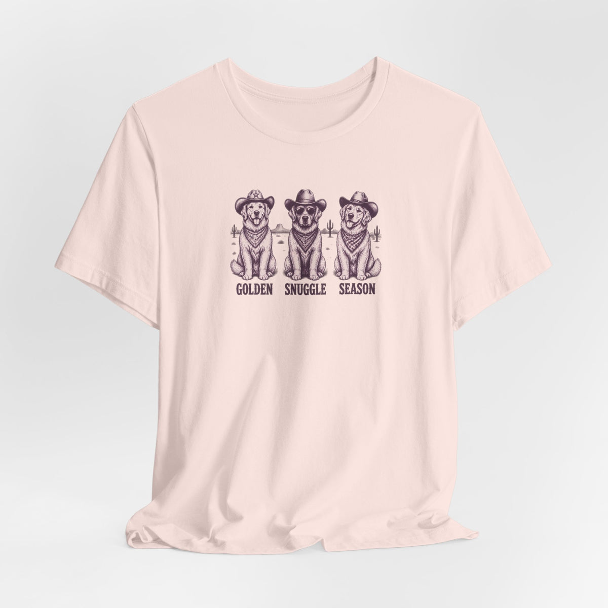 Golden Snuggle Season - Retriever Mom Tee