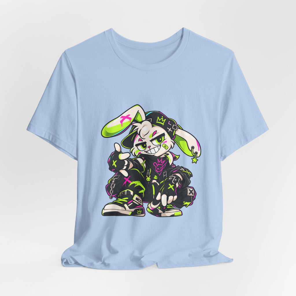 Neon Punk Bunny Premium Jersey Tee