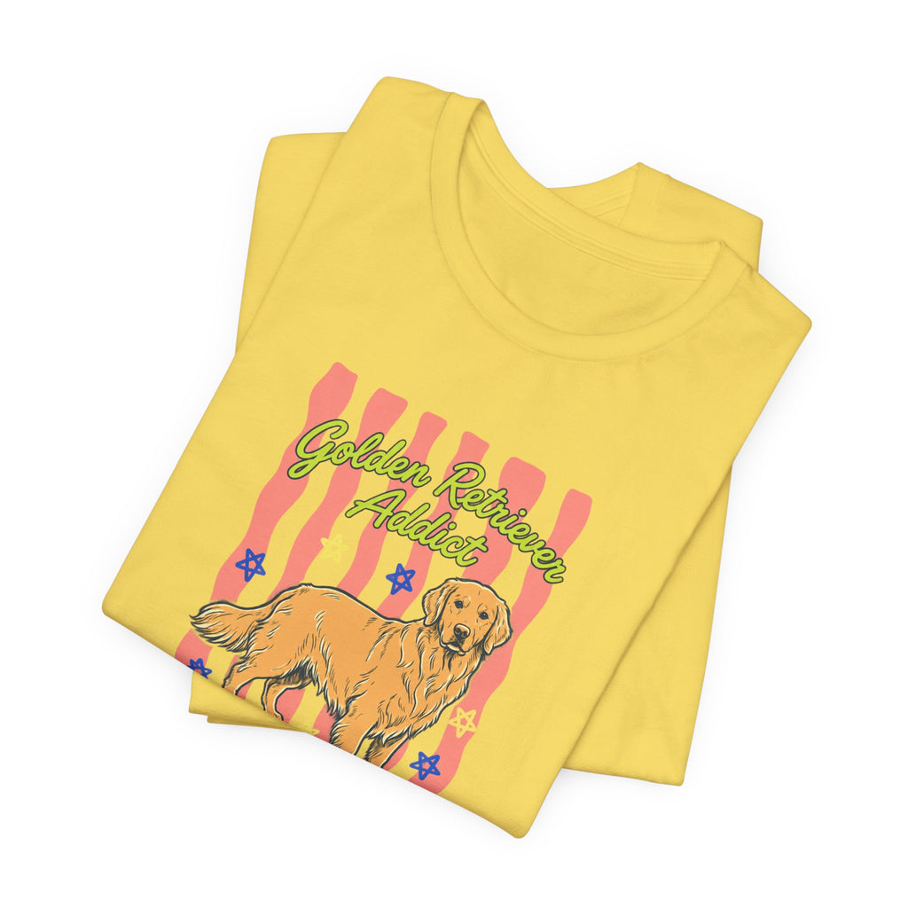 Golden Retriever Addict T-Shirt