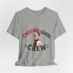 Christmas Goose Crew Premium Jersey Tee Holiday Graphic Shirt