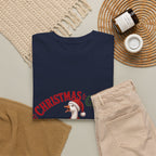 Christmas Goose Crew Heavy Cotton Tee Festive Holiday Shirt