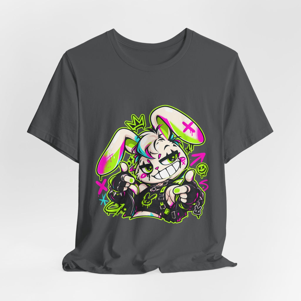 Punk Bunny Graffiti Premium Jersey Tee