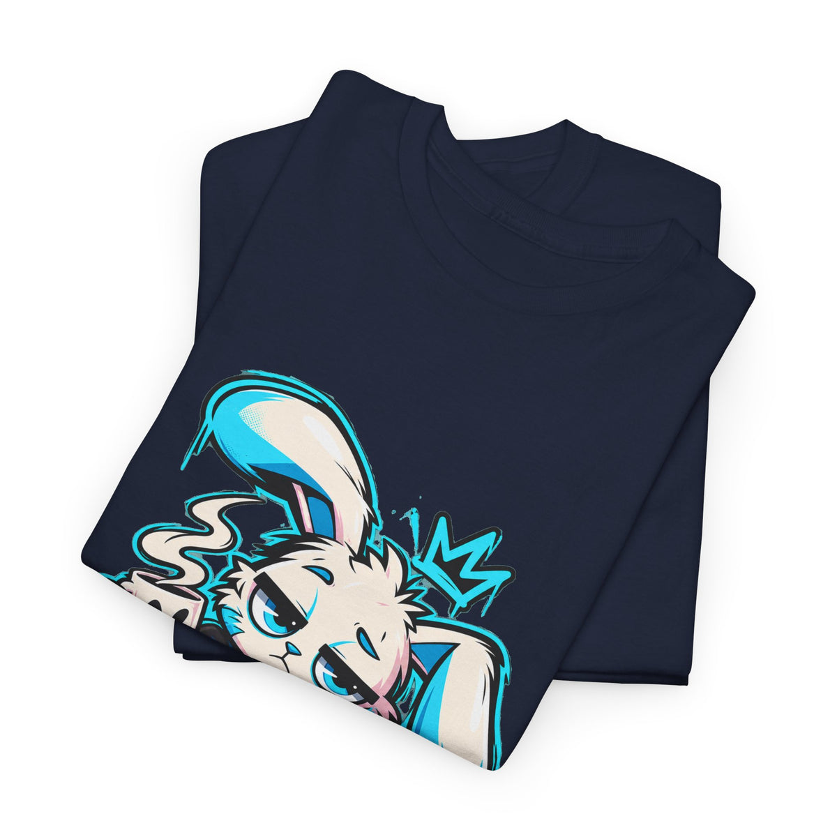 Graffiti Rabbit Coffee Tee | Streetwear Tee
