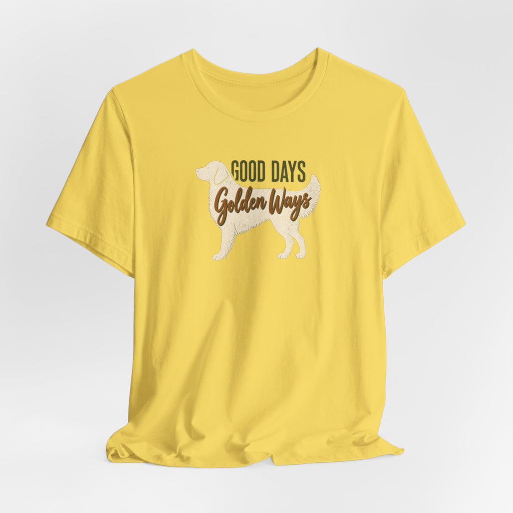 Golden Ways - Golden Retriever Mom T-Shirt