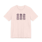 Golden Snuggle Season - Retriever Mom Tee in Soft Pink