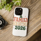 Retro Family Christmas 2026 Tough Phone Case