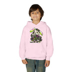 Neon Punk Bunny Kids Hoodie
