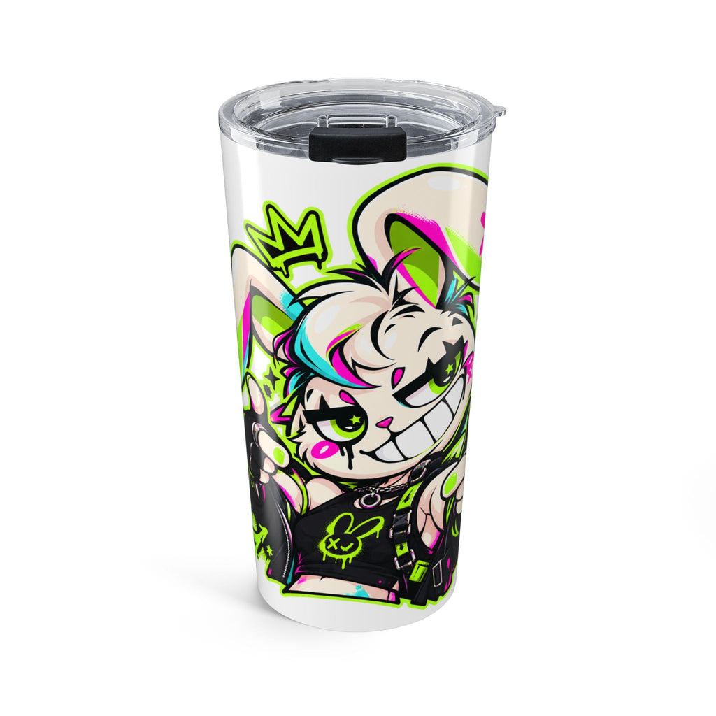 Punk Bunny Graffiti 20oz Tumbler