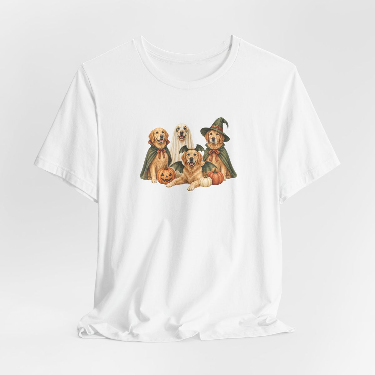 Golden Retriever Halloween Costumes Tee
