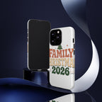 Retro Family Christmas 2026 Tough Phone Case