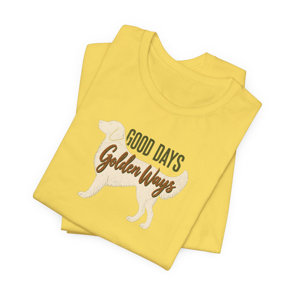 Golden Ways - Golden Retriever Mom T-Shirt