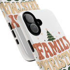 Retro Family Christmas 2026 Tough Phone Case
