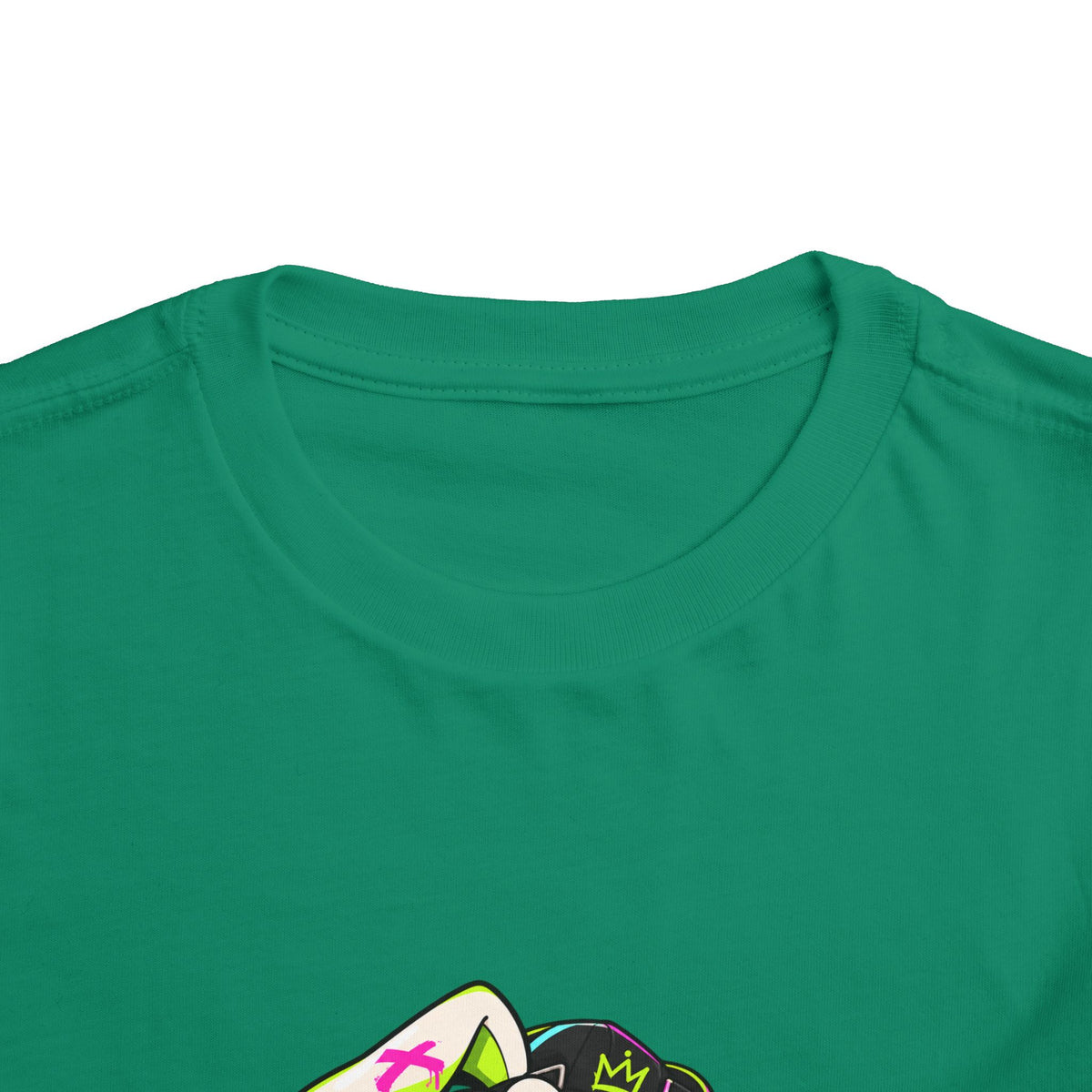 Neon Punk Bunny Toddler Tee