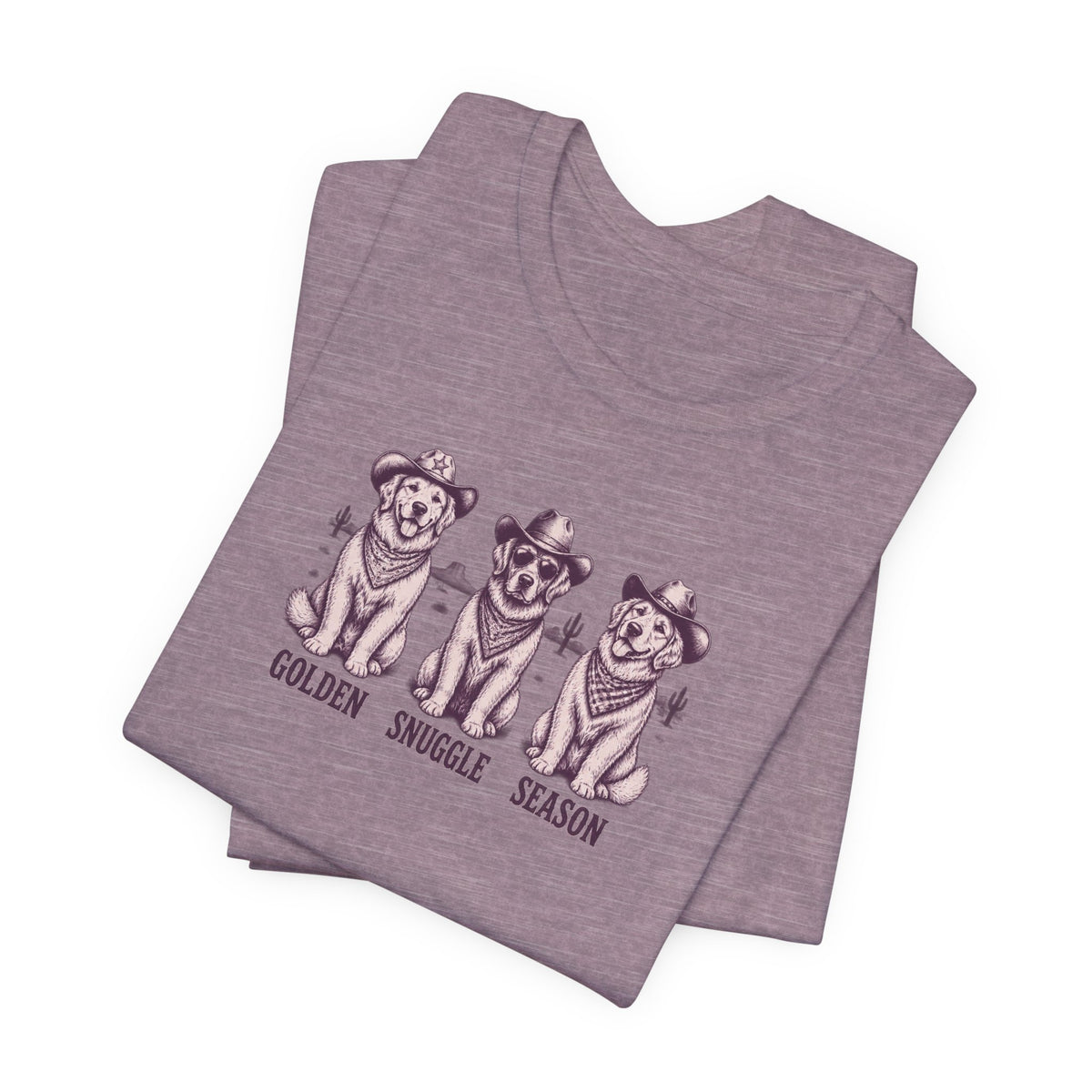 Golden Snuggle Season - Retriever Mom Tee
