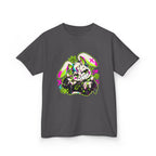Punk Bunny Graffiti Kids Heavy Cotton Tee