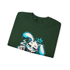 Graffiti Rabbit Coffee Crewneck Sweatshirt