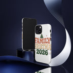 Retro Family Christmas 2026 Tough Phone Case