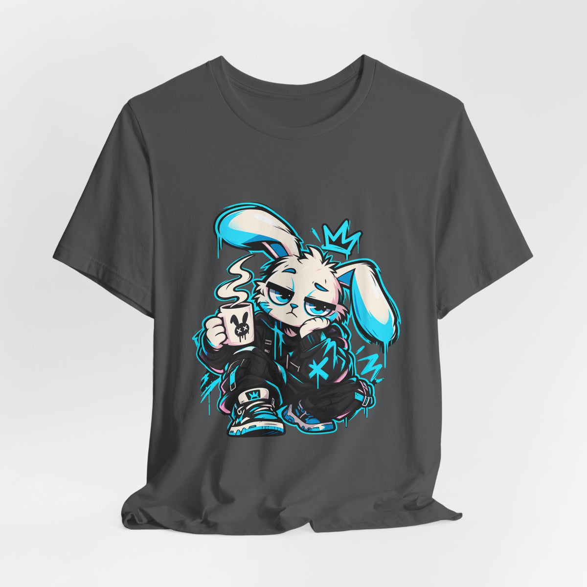 Graffiti Rabbit Coffee Premium Tee