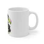Neon Punk Bunny 11oz Mug