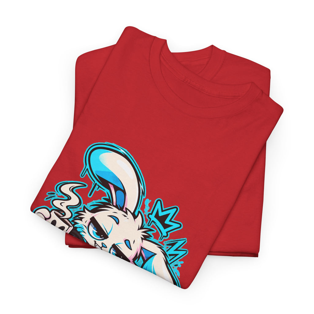 Graffiti Rabbit Coffee Heavy Cotton Tee