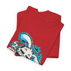 Graffiti Rabbit Coffee Heavy Cotton Tee