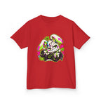 Punk Bunny Graffiti Kids Heavy Cotton Tee