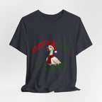 Christmas Goose Crew Premium Jersey Tee Holiday Graphic Shirt