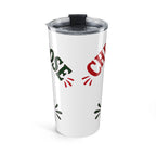 Christmas Goose Crew 20oz Tumbler Festive Holiday Travel Cup