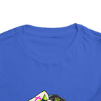 Neon Punk Bunny Toddler Tee