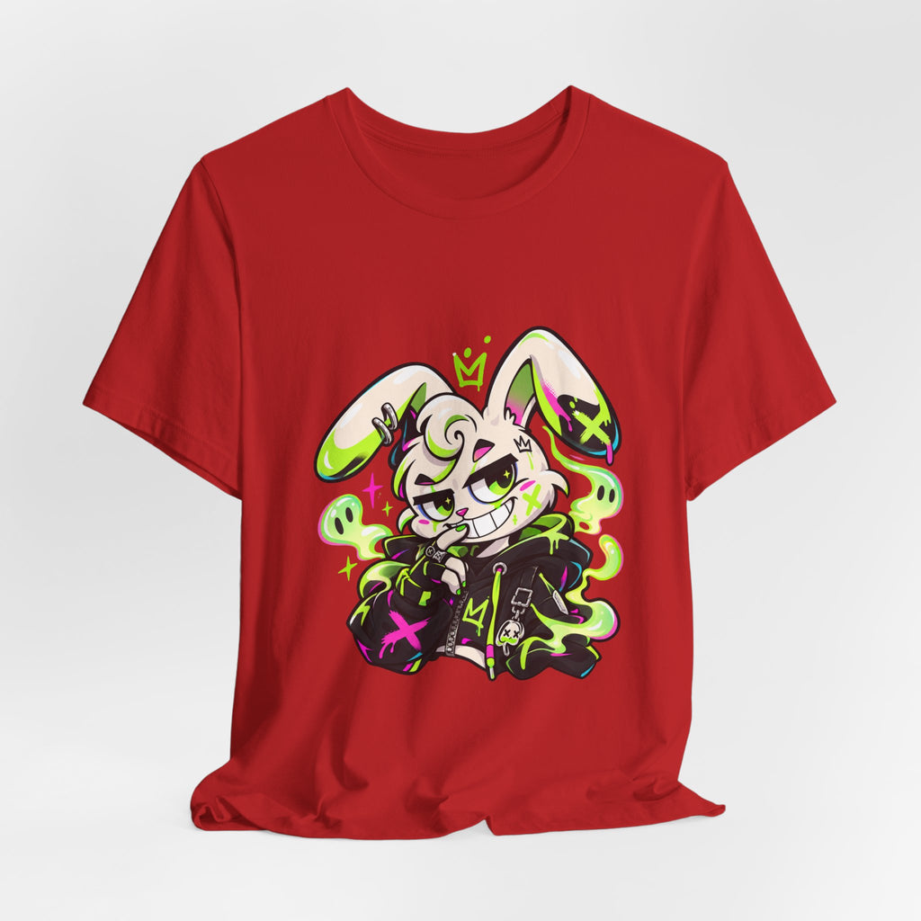 Neon Goth Bunny Premium Jersey Tee