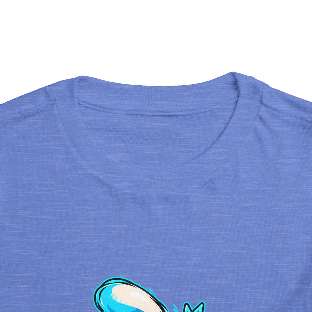 Sleepy Cyber Bunny Toddler Coffee Tee
