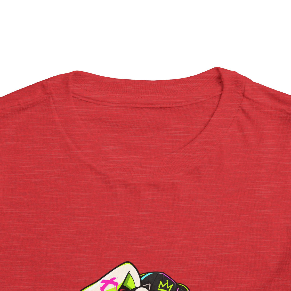 Neon Punk Bunny Toddler Tee