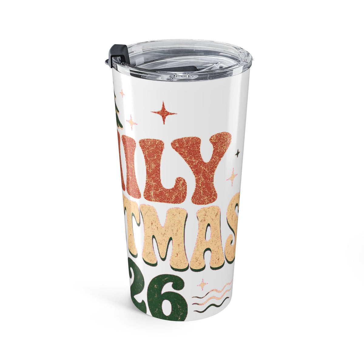 Retro Family Christmas 2026 20oz Tumbler