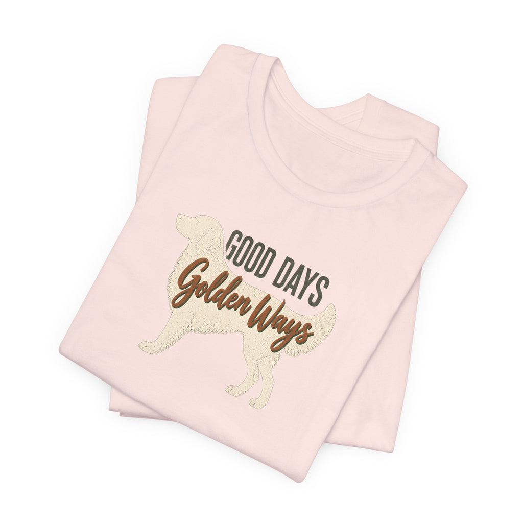 Golden Ways - Golden Retriever Mom T-Shirt