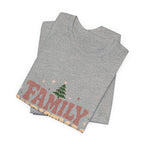 Retro Family Christmas 2026 Premium Jersey Tee