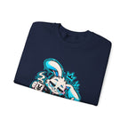 Graffiti Rabbit Coffee Crewneck Sweatshirt