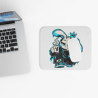 Graffiti Rabbit Coffee Mouse Pad